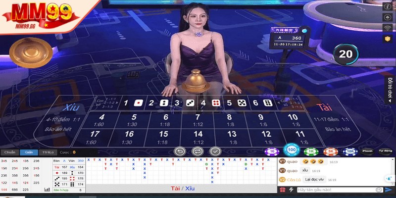 Người chơi chỉ cần cược với số tiền tùy ý và tăng dần theo tỷ lệ đã quyết định