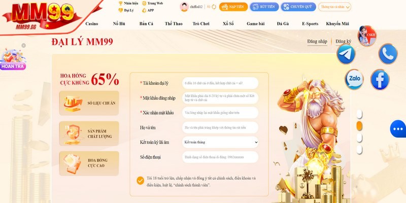 Trở thành đại lý theo các bước đăng ký hoàn toàn miễn phí