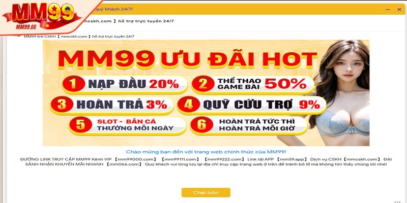 Liên hệ MM99 giúp bạn nhận được sự hỗ trợ chu đáo nhất