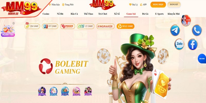 Game bài MM99 nổi bật nhờ trò chơi khổng lồ, phong cách hiện đại